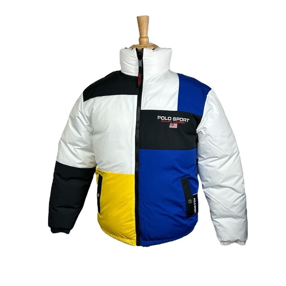 Polo Ralph Lauren Sport Down Reversible Full Zip‎ Jacket Size Small NWT 498$